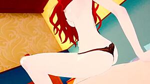 Himeko's Wild Anal Blowjob Squirting Creampie Orgy in Honkai Hentai Compilation