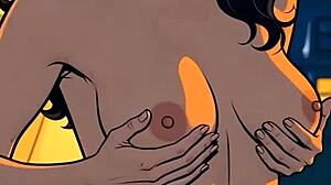 hey, wanna spy on my hot neighbor jerking off to her curves?