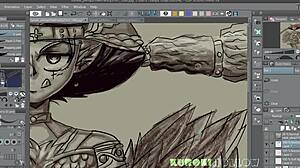 Anime Sexy Demon Speedpaint Reveals Intricate Monster Design Details