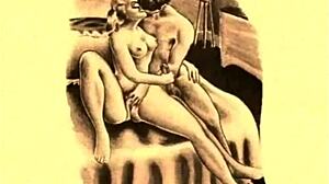 discover hidden passions in vintage erotic drawings collection