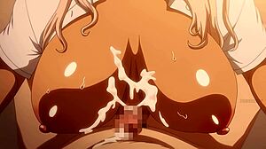 This hentai gal hides a monster cock craving beneath her sexy tits