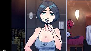 damn this beautiful cute hentai girl gets fucked so intensely and passionately