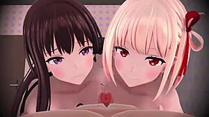 this dd dd compilation packs 3d hentai handjob moments