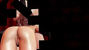 wanna see this sexy rabbit costume anime girl lick your frenulum through the glory hole then stroke and sit on your big dick till she swallows every drop?