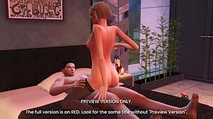 Naughty Celebrity Sims 3D Hentai Office Seduction Preview