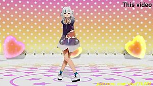 Novr's MMD Gura performs captivating 3D dance in Hololive hentai style