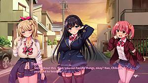 Real Hentai Situation Explodes: MILF Hibari's Side Story with Creampie Facial on Huge Tits!