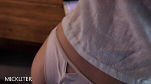 did your colleague jump on that thick cock right away for some rough pov pussy pounding?