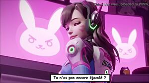 Imagine diva CEO française te balance JOI en hentai Overwatch...