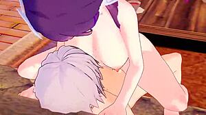 whoa hysilens' wet pussy overflows with cum in this star rail comp!