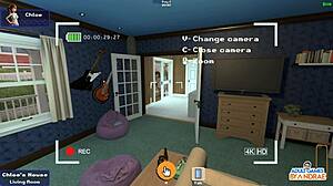 curvy teen neighbor huge tits sexy outfit gameplay ep1