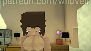 Chad fuck Lucy rough in minecraft pt2 now