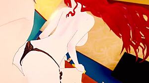 Himeko's Wild Anal Blowjob Squirting Creampie Orgy in Honkai Hentai Compilation