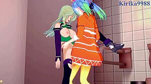 Azur Lane's Chitose Kisaragi and Lamia Loveless dive into wild lesbian futanari frenzy with Saint Klaus