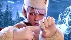 Russa Fucks Monster Cock With Big Tits And Ass Cum-Filled Pussy Action