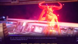 did the captain creampie that lingerie alien crew again in subverse hentai game?