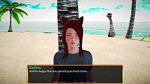 sandra's curvy fat tits bounce as yvonne watches family beach fuck part 50