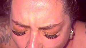 Tinder Date Begs 'Stop Deepthroating My Monster Cock!'