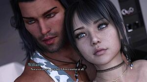 William and Mirus Bare Naked in Playful 3D Photoshoot Start