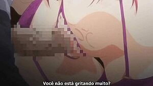 Anime milf Vadia anal assfucking creampie hits orgasm peak