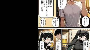 Manga Colorida OL Tetas Grandes Perde Aposta Karaokê Inari-san 3