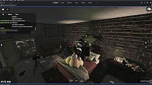 Bratty Roblox Girl Tastes Stranger's Warm Load Rainy Night Outdoors