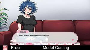 hey check out model casting with emma in total drama erotic game