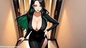 Madrastra Futanari Demon Con Hentai Cabalga Hijastro Hasta Explota En Yaoi Manga 3D!