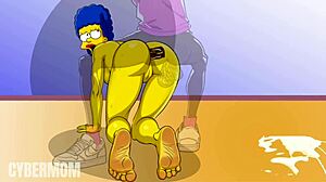 fitness trainer pounds married housewife hard in cartoon hentai parody