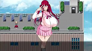 dominating my huge tits student until she's crazy horny. psychics app academy part 7 explodes