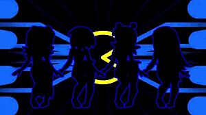 Minus8 Pac-Man ghost animation pounds with bold relentless force