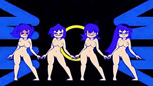 Minus8 Pac-Man ghost animation pounds with bold relentless force