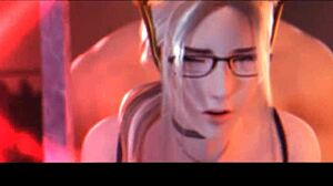 d.va and mercy overwatch sluts gangbang creampie big cock orgy pussy fuck hentai