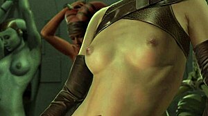 נינג'ארטיסטס אורגיית צעירות 18+ מאוננות כוס קבוצת מזיונים