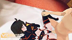 Ryuko Matoi Missionary in Kill la Kill 3D Hentai