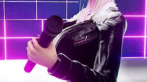 Dark elf eleonor deepthroats monster cocks in brutal gangbang anal? 