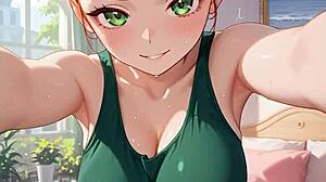 what secrets hide in this ai generated hentai bedroom test scene unfolding?