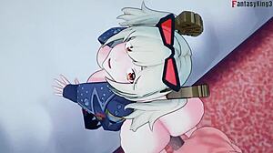 yo check out burnice whites big oppai bouncing in zenless zone zero sex jam