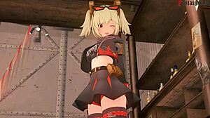 yo check out burnice whites big oppai bouncing in zenless zone zero sex jam