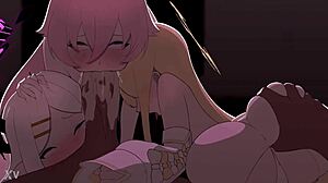 Sensei Group Fucks Blue Archive Girls Threesome