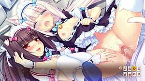 Nekopara vol 1 anime hentai sex scene asian tits explosion