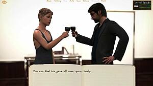 Bound to College 05: dominating headmaster eyes up that cute twink in intense scene.