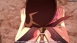 ピンク髪エレマイト賢者マンコPOV激ピストン原神NPC Fantasyking3