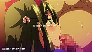 Sexy anime teen and chubby friend fuck doggystyle creampie big tits ass blowjob licking pussy