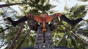 lara croft's cave puzzle ends with big cock gangbang creampie didn't it?