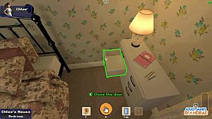 chloe bounces in jumping jacks during my sexy neighbour 2 ep2 gameplay