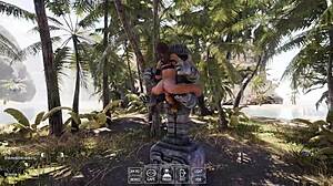 Does Lara Croft Beg For Ancient Statue Semen Fill In 3D Hentai Gangbang?