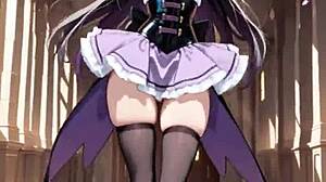 bet you'd love this cute teen ai magical girl taking huge monster cock anal in castle corridors right?