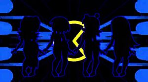 Minus8 Pac-Man ghost animation pounds with bold relentless force