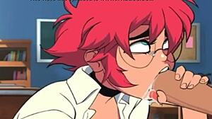 wanna see maxine sucking cock while masturbating with her huge tits?